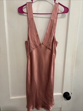 Rumored Rose Pink V-Neck Slip